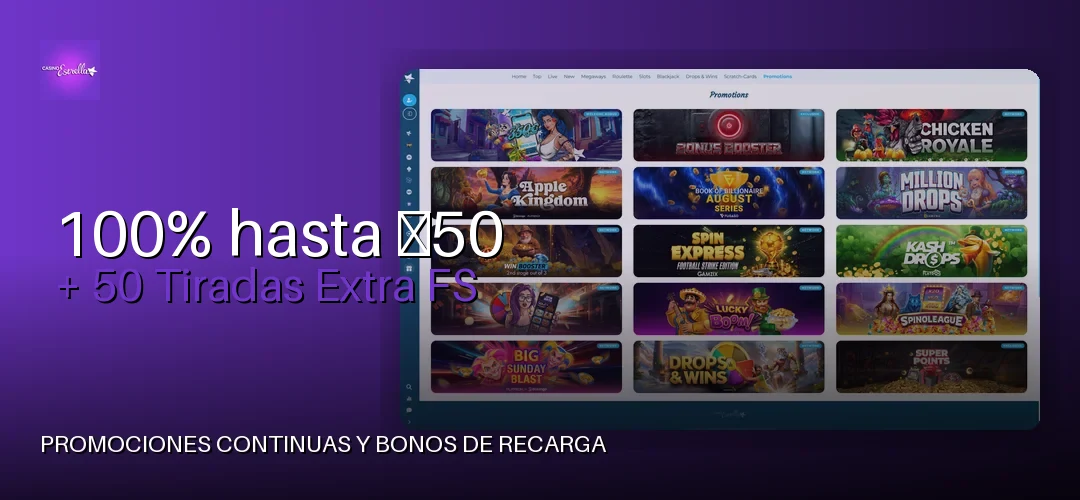 Casino Estrella promotional banner